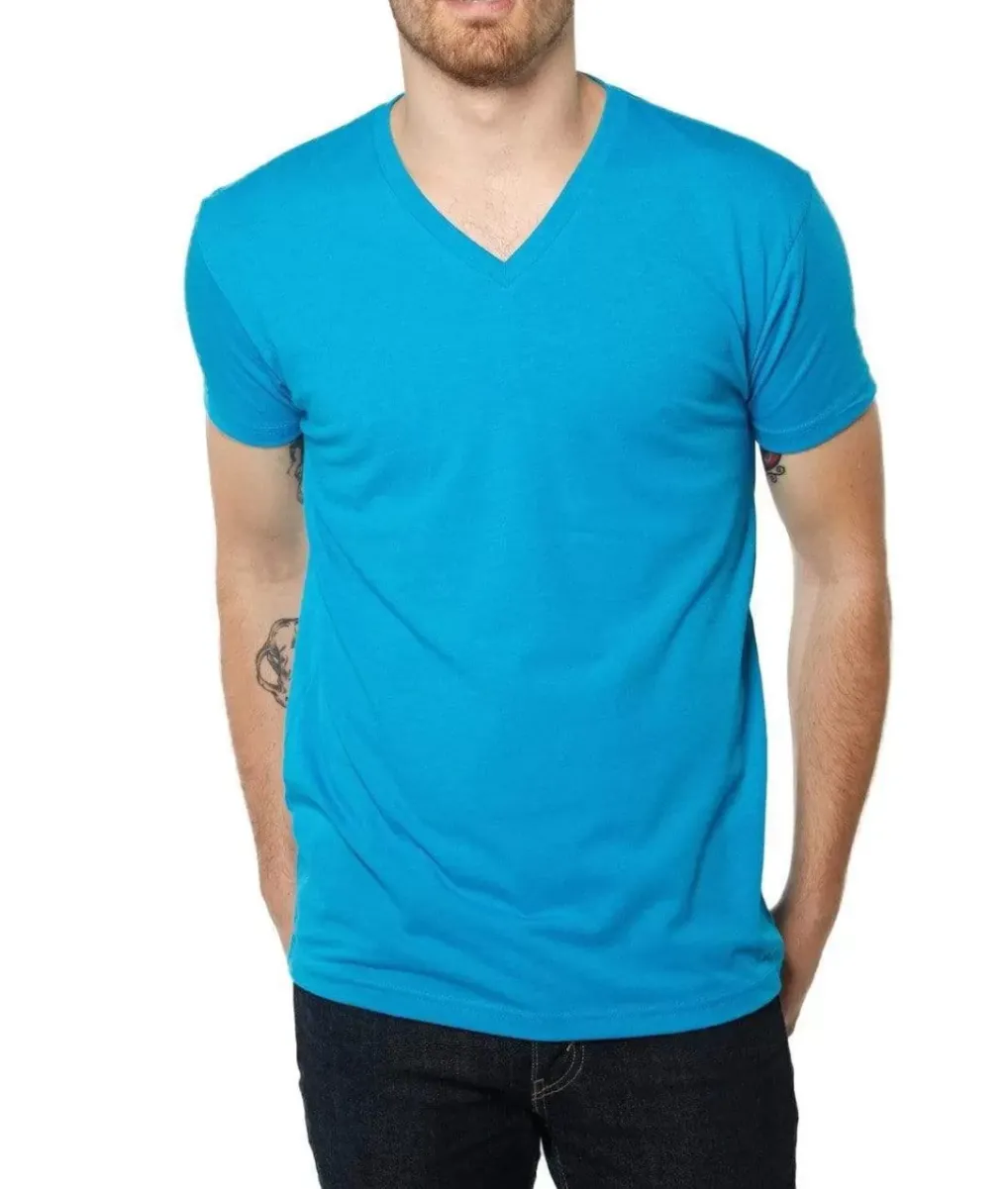 Hot Nayked Apparel Men'S Ridiculously Soft Midweight V-Neck
