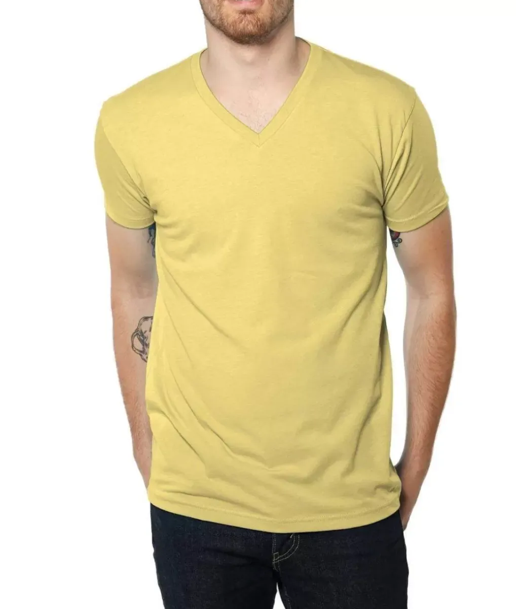 Hot Nayked Apparel Men'S Ridiculously Soft Midweight V-Neck
