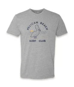 Discount Nayked Apparel Men'S Ridiculously Soft Midweight Graphic Tee | Pelican Beach
