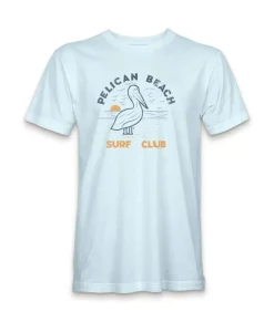 Discount Nayked Apparel Men'S Ridiculously Soft Midweight Graphic Tee | Pelican Beach