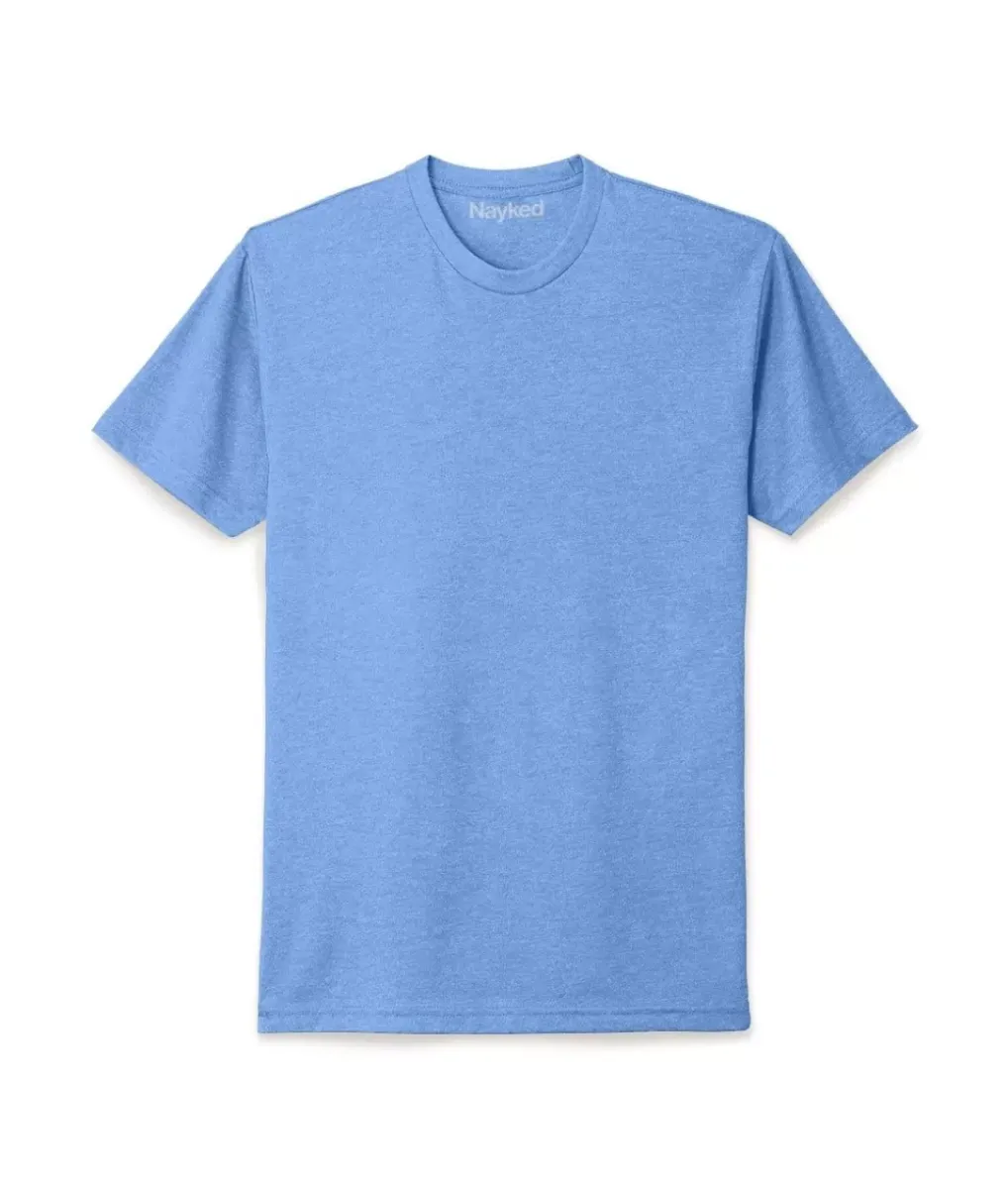 Online Nayked Apparel Men'S Ridiculously Soft Midweight Crew T-Shirt | New Arrival Colors