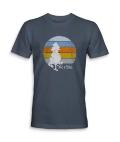 Clearance Nayked Apparel Men'S Ridiculously Soft Midweight Graphic Tee | Take A Hike