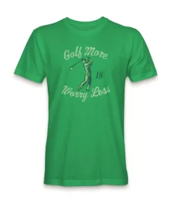 Sale Nayked Apparel Men'S Ridiculously Soft Midweight Graphic T-Shirt | Golf More, Worry Less