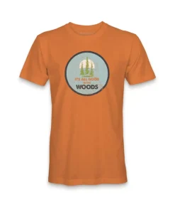 Hot Nayked Apparel Men'S Ridiculously Soft Midweight Graphic Tee | All Good In The Woods