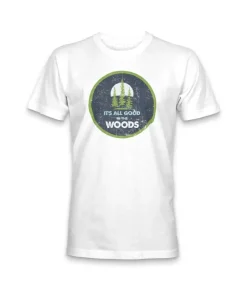 Hot Nayked Apparel Men'S Ridiculously Soft Midweight Graphic Tee | All Good In The Woods