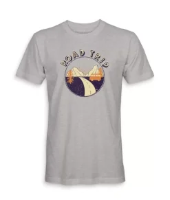 Online Nayked Apparel Men'S Ridiculously Soft Midweight Graphic Tee | Road Trip