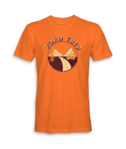 Online Nayked Apparel Men'S Ridiculously Soft Midweight Graphic Tee | Road Trip