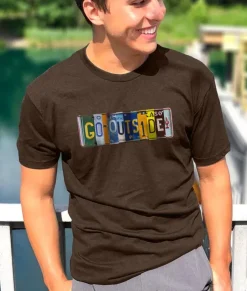 Discount Nayked Apparel Men'S Ridiculously Soft Midweight Graphic Tee | Go Outside