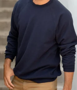 Fashion Nayked Apparel Men'S Ridiculously Soft Midweight Raglan Pullover