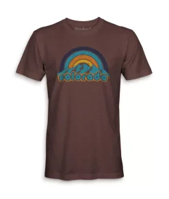 New Nayked Apparel Men'S Ridiculously Soft Midweight Graphic Tee | Colorado