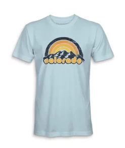 New Nayked Apparel Men'S Ridiculously Soft Midweight Graphic Tee | Colorado