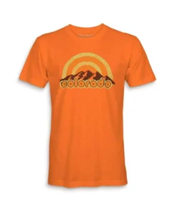 New Nayked Apparel Men'S Ridiculously Soft Midweight Graphic Tee | Colorado