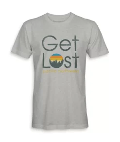 Clearance Nayked Apparel Men'S Ridiculously Soft Midweight Graphic Tee | Get Lost