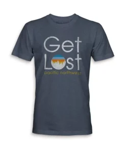 Clearance Nayked Apparel Men'S Ridiculously Soft Midweight Graphic Tee | Get Lost
