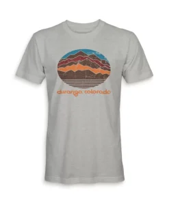 Fashion Nayked Apparel Men'S Ridiculously Soft Midweight Graphic Tee | Durango Colorado