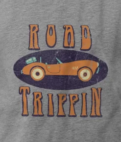 New Nayked Apparel Men'S Ridiculously Soft Midweight Graphic Tee | Road Trippin