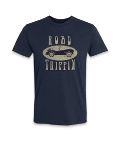 New Nayked Apparel Men'S Ridiculously Soft Midweight Graphic Tee | Road Trippin