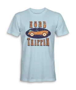 New Nayked Apparel Men'S Ridiculously Soft Midweight Graphic Tee | Road Trippin
