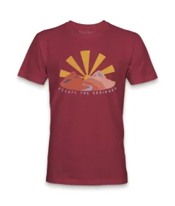 Clearance Nayked Apparel Men'S Ridiculously Soft Midweight Graphic Tee | Escape The Ordinary