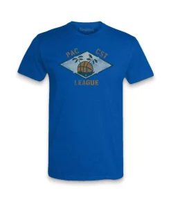 Best Nayked Apparel Men'S Ridiculously Soft Midweight Graphic Tee | Pacific Coast League
