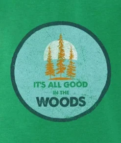 Fashion Nayked Apparel Men'S Ridiculously Soft Midweight Graphic Tee | All Good In The Woods