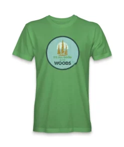 Fashion Nayked Apparel Men'S Ridiculously Soft Midweight Graphic Tee | All Good In The Woods