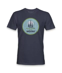 Fashion Nayked Apparel Men'S Ridiculously Soft Midweight Graphic Tee | All Good In The Woods