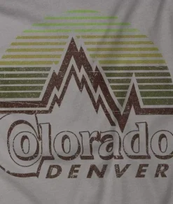 Clearance Nayked Apparel Men'S Ridiculously Soft Midweight Graphic Tee | Denver Colorado