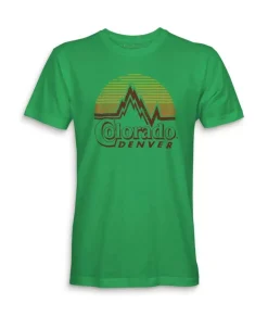 Clearance Nayked Apparel Men'S Ridiculously Soft Midweight Graphic Tee | Denver Colorado