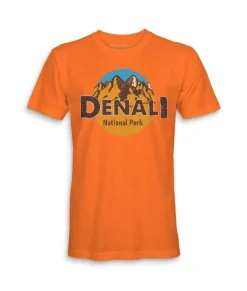 Outlet Nayked Apparel Men'S Ridiculously Soft Midweight Graphic Tee | Denali National Park