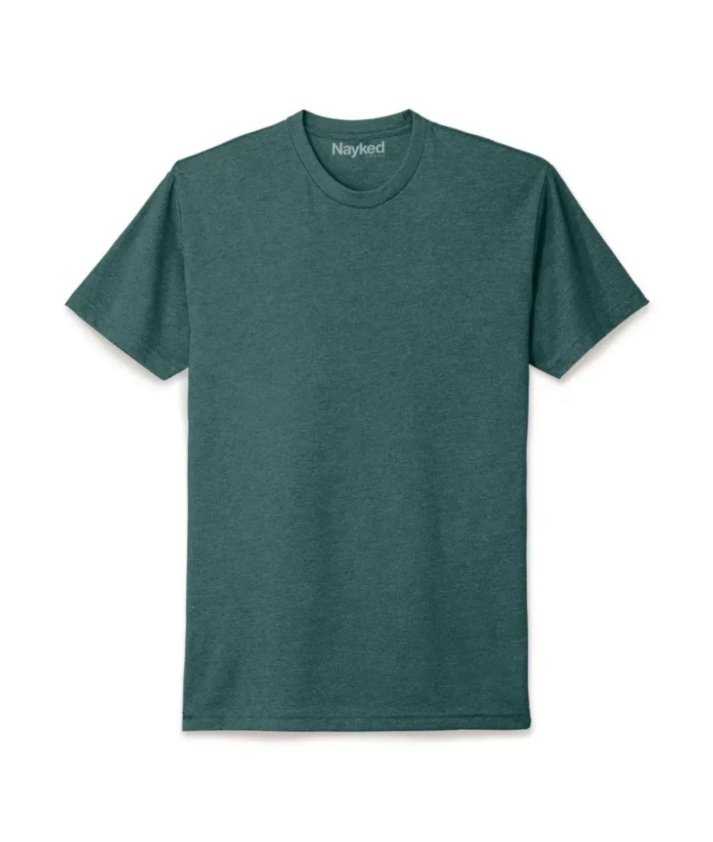 Hot Nayked Apparel Men'S Ridiculously Soft Midweight Crew T-Shirt | New Arrival Colors