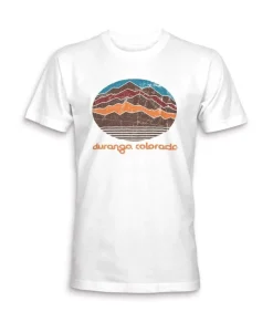 Discount Nayked Apparel Men'S Ridiculously Soft Midweight Graphic Tee | Durango Colorado