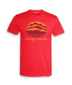 Discount Nayked Apparel Men'S Ridiculously Soft Midweight Graphic Tee | Durango Colorado