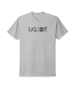 Hot Nayked Apparel Men'S Ridiculously Soft Midweight Graphic Tee | Explorer