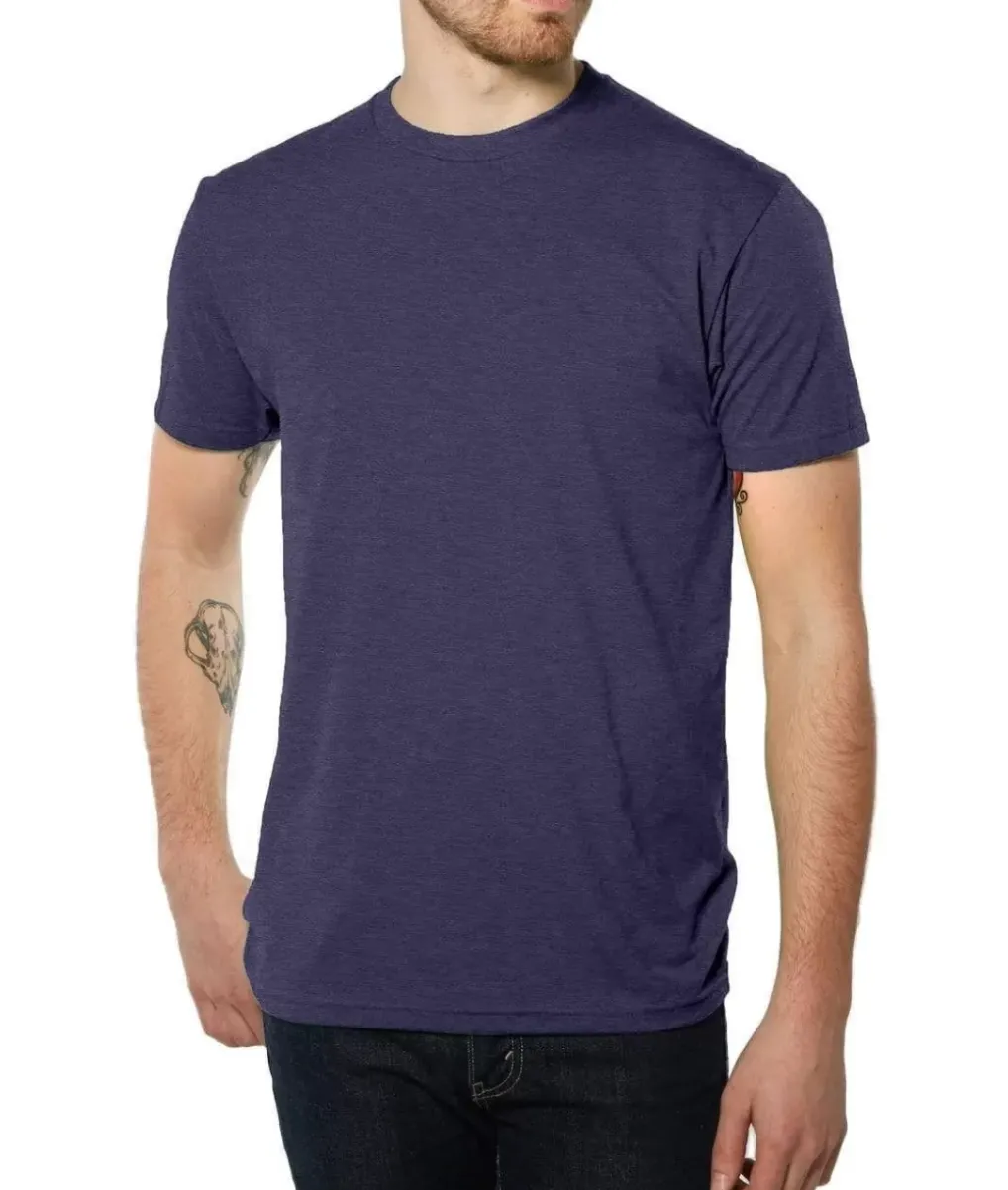 Sale Nayked Apparel Men'S Ridiculously Soft Midweight Crew T-Shirt | Classic