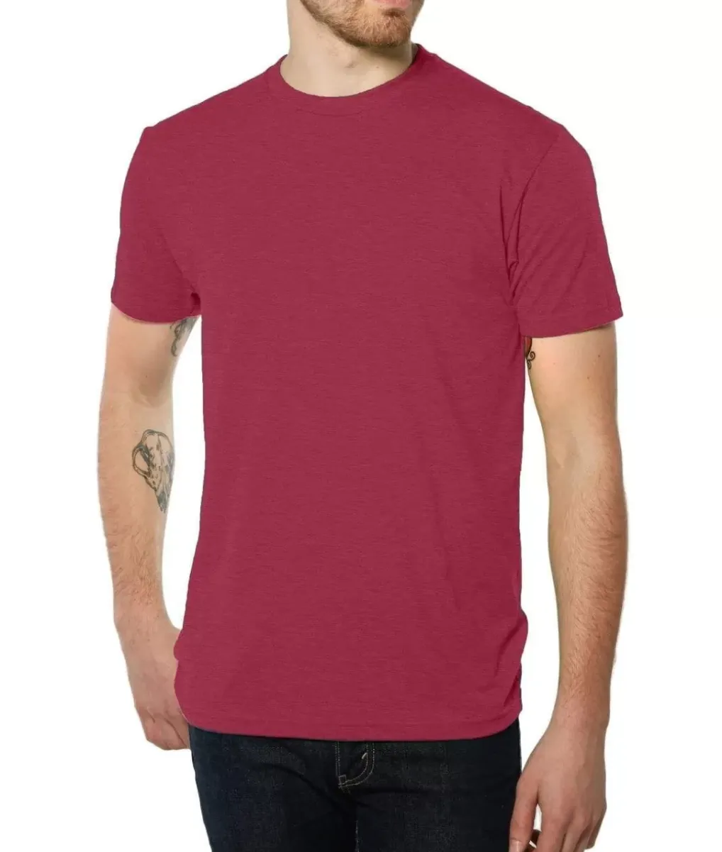Sale Nayked Apparel Men'S Ridiculously Soft Midweight Crew T-Shirt | Classic