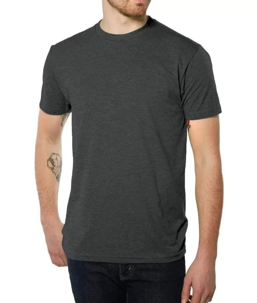Sale Nayked Apparel Men'S Ridiculously Soft Midweight Crew T-Shirt | Classic