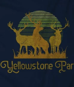 Online Nayked Apparel Men'S Ridiculously Soft Midweight Graphic Tee | Yellowstone Park
