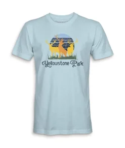 Online Nayked Apparel Men'S Ridiculously Soft Midweight Graphic Tee | Yellowstone Park