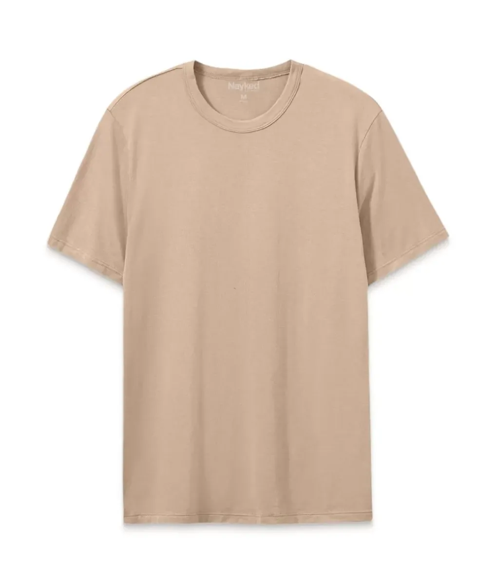 Hot Nayked Apparel Men'S Ridiculously Soft Modal Recycled Short Sleeve T-Shirt