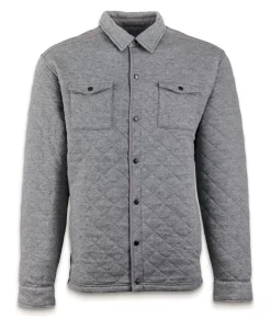 New Nayked Apparel Men'S Ridiculously Soft Quilted Shirt Jacket