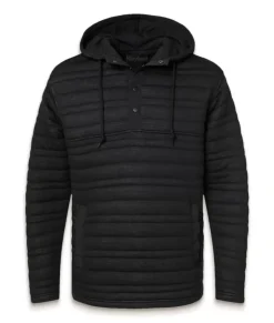 Best Nayked Apparel Men'S Ridiculously Soft Quilted Anorak