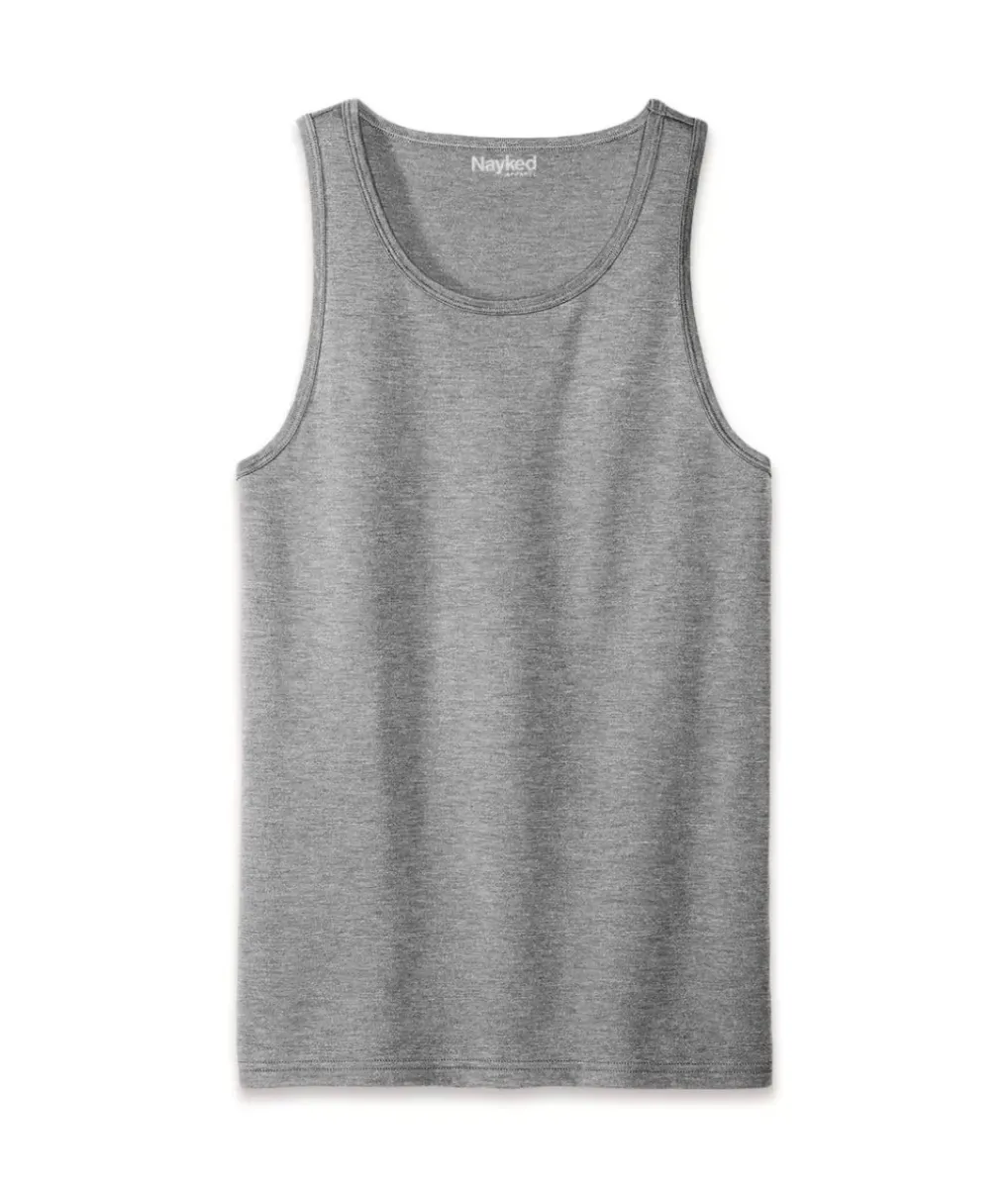 Fashion Nayked Apparel Men'S Ridiculously Soft Recycled Lightweight Tank