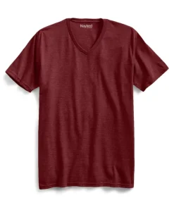 Online Nayked Apparel Men'S Ridiculously Soft Recycled Lightweight V-Neck T-Shirt