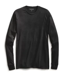 New Nayked Apparel Men'S Ridiculously Soft Recycled Lightweight Long Sleeve T-Shirt