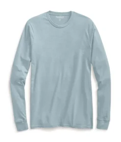 New Nayked Apparel Men'S Ridiculously Soft Recycled Lightweight Long Sleeve T-Shirt