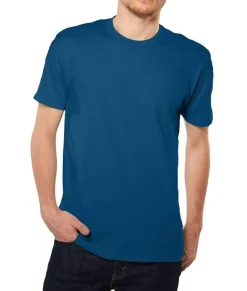 Online Nayked Apparel Men'S Ridiculously Soft Short Sleeve Crew Neck 100% Cotton T-Shirt | Classic