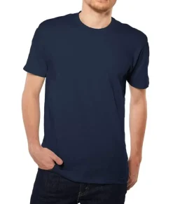 Online Nayked Apparel Men'S Ridiculously Soft Short Sleeve Crew Neck 100% Cotton T-Shirt | Classic