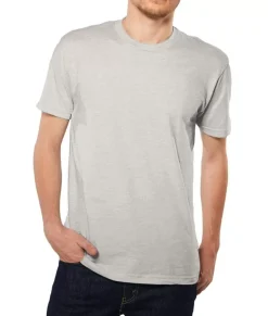 Online Nayked Apparel Men'S Ridiculously Soft Short Sleeve Crew Neck 100% Cotton T-Shirt | Classic