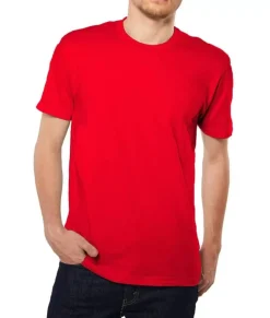 New Nayked Apparel Men'S Ridiculously Soft Short Sleeve Crew Neck 100% Cotton T-Shirt | Classic